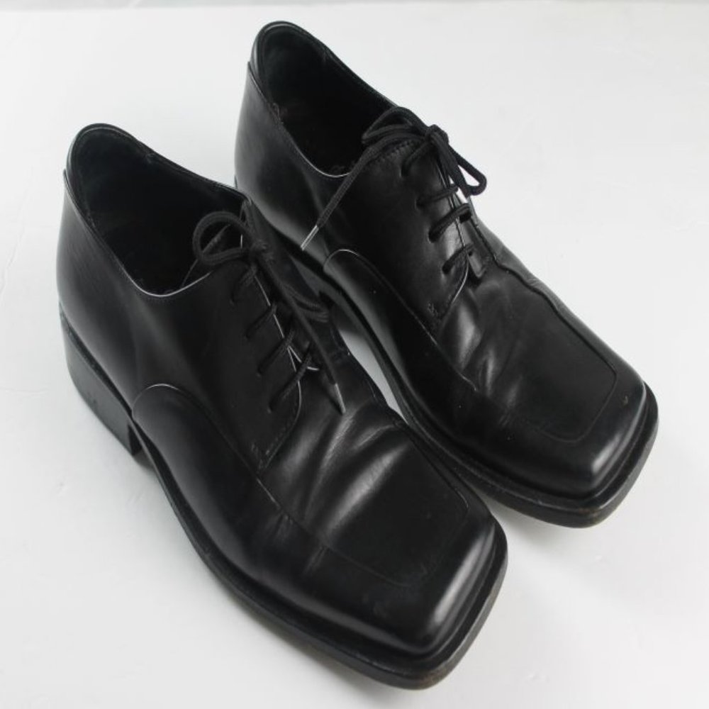 Mario Bruni Italian Leather Oxfords Size EU 40